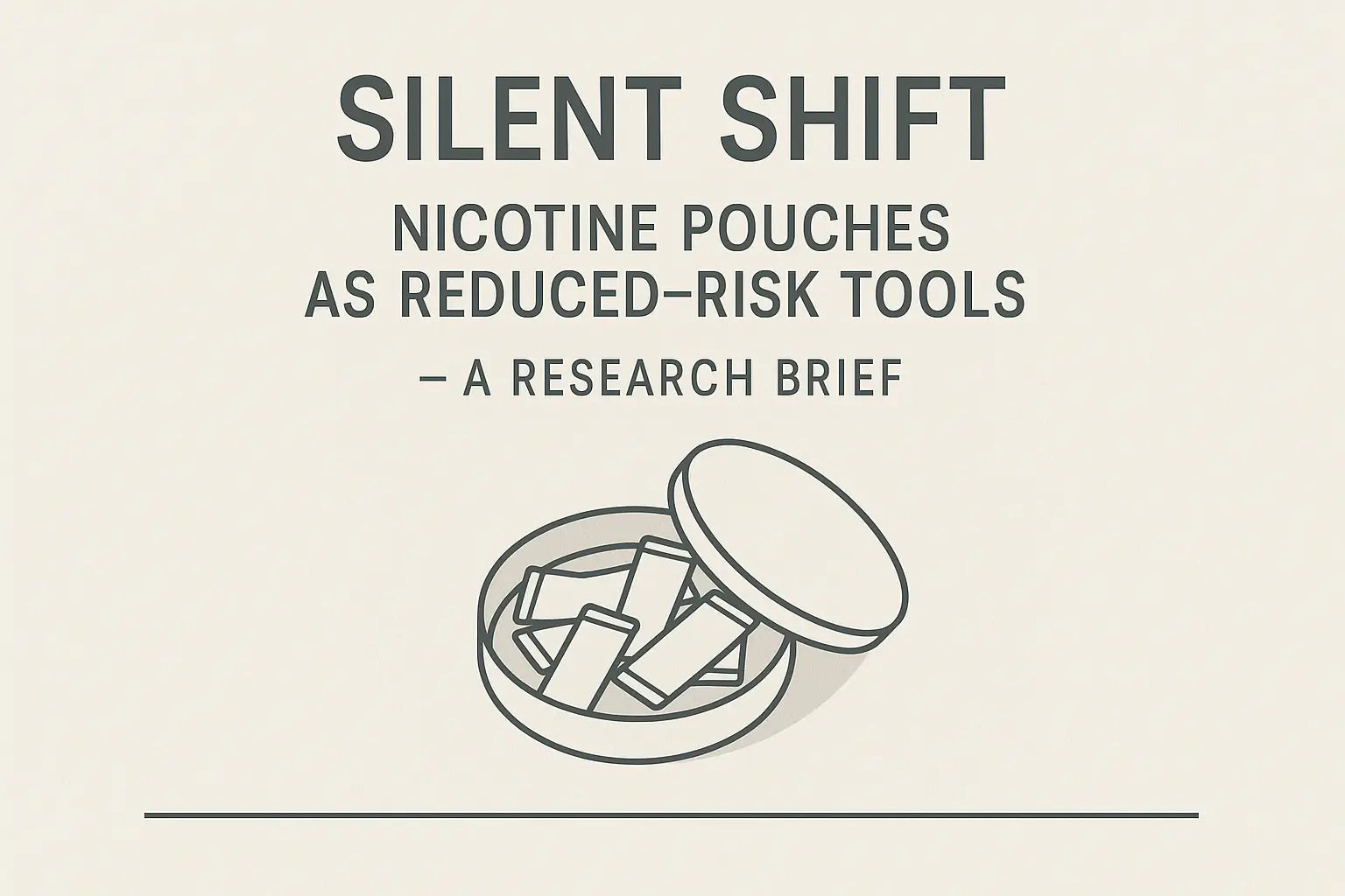 Silent Shift: Nicotine Pouches as Reduced-Risk Tools